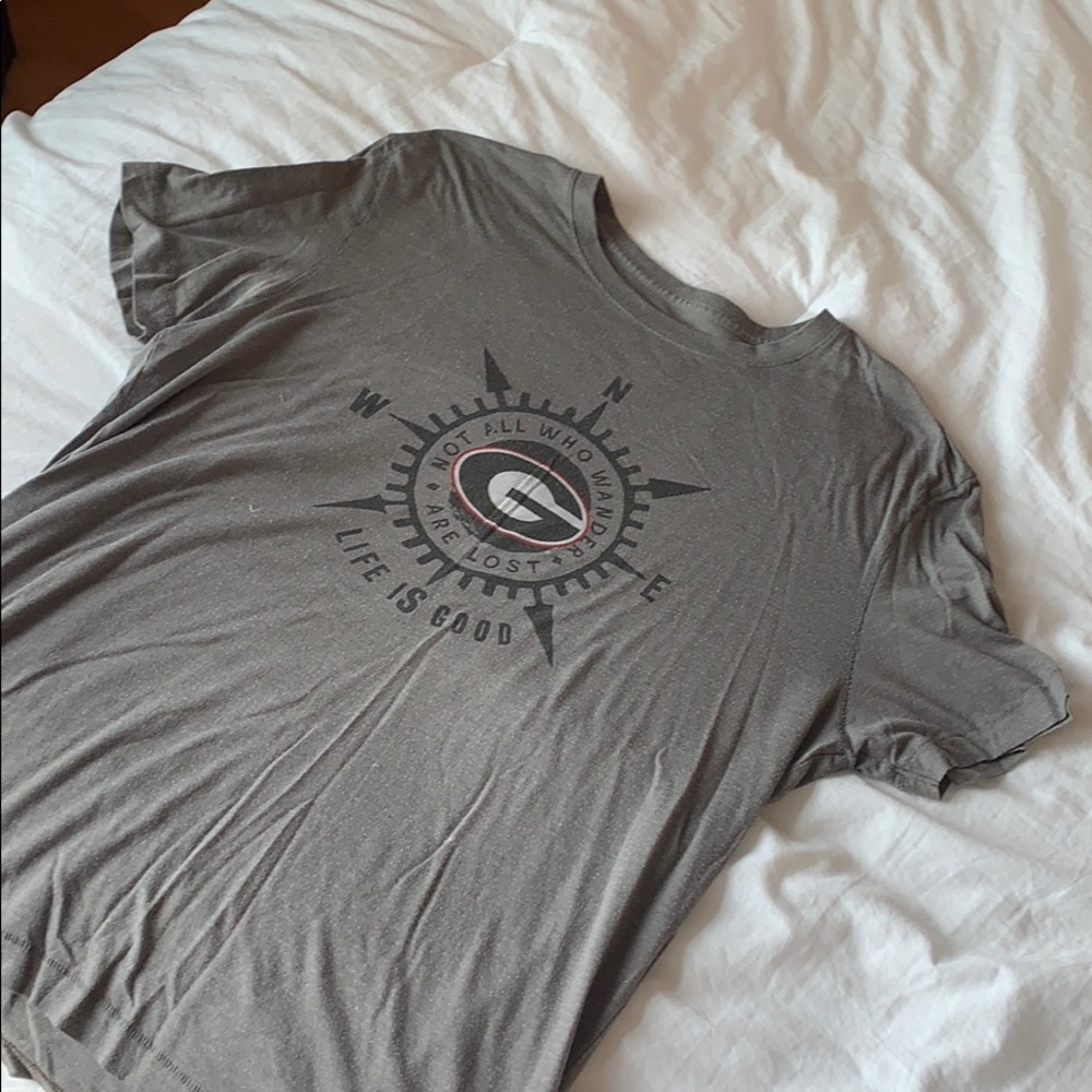 Life is Good University of Georgia (UGA) Tee